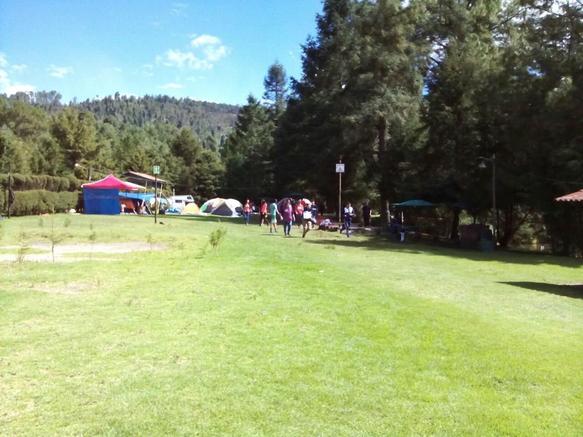 Club Tejamaniles Hotel Los Azufres Luaran gambar