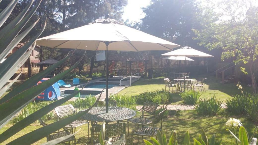 Club Tejamaniles Hotel Los Azufres Luaran gambar